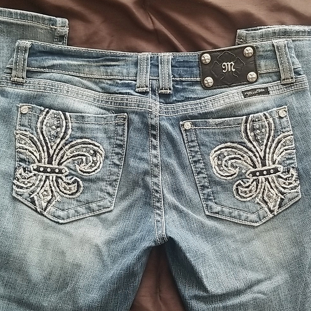 Embellished Miss Me Jeans